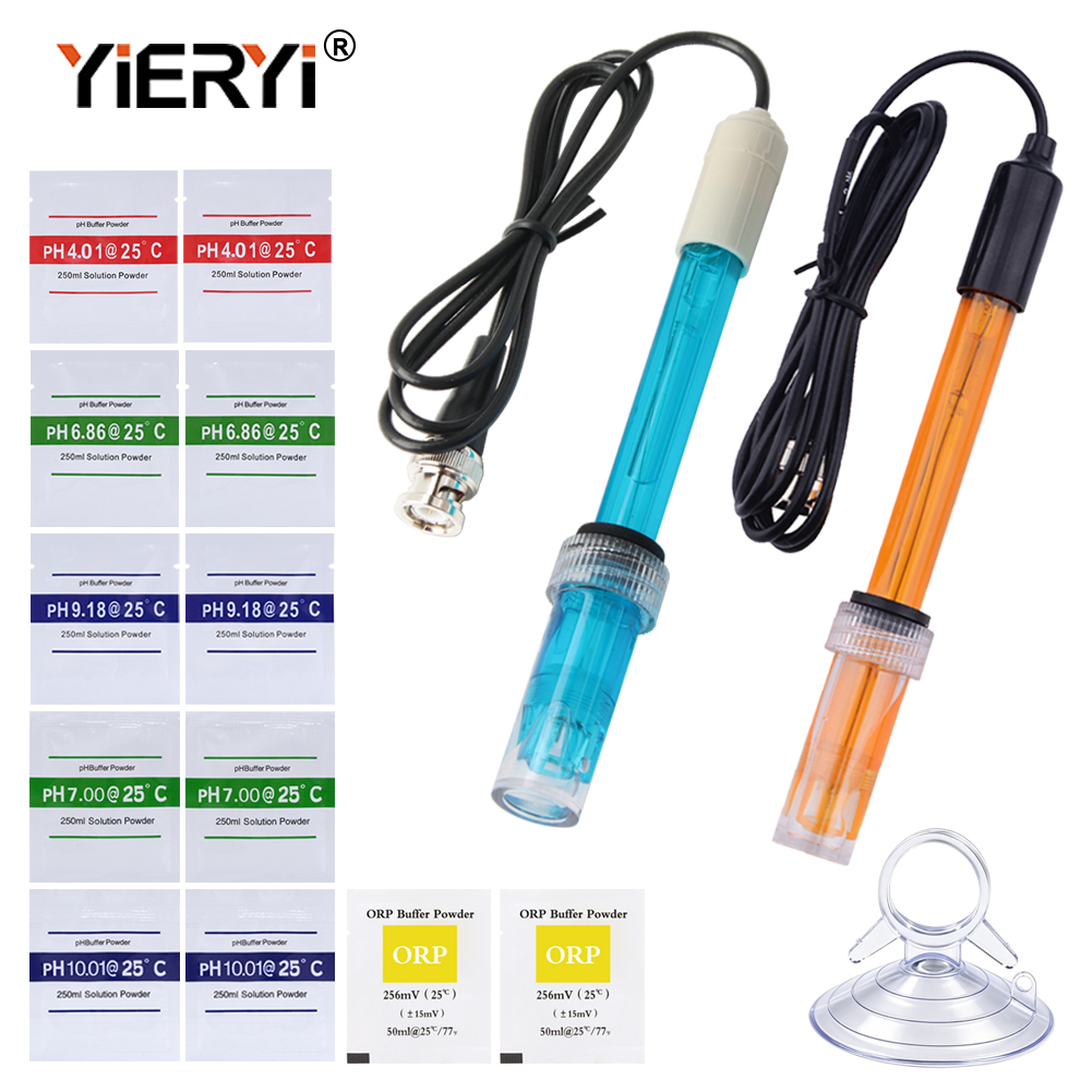 Ph Meter Digital Water Tester - Kit di sonde elettrodiche Yieryi Ph‑201