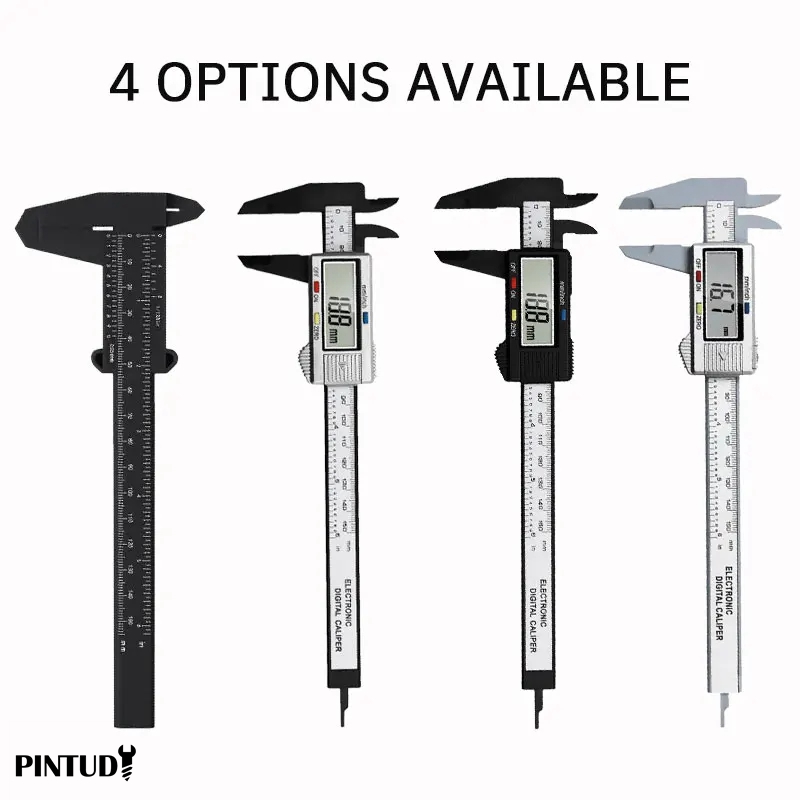 Digital Caliper 150Mm Stainless Steel - Calibro a corsoio in plastica 1PC